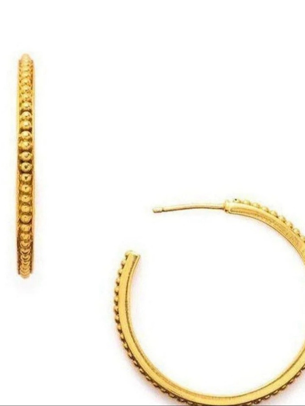 ๐ JULIE VOS COLETTE BEAD HOOP EARRINGS! ๐๐ - Picture 8 of 9